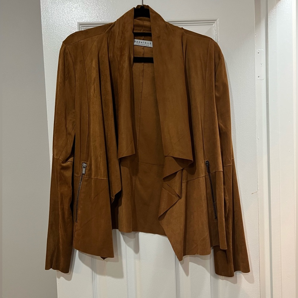 Beautiful like new Bagatelle suede jacket